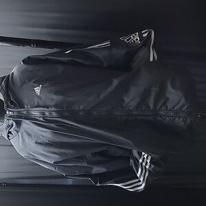 Adidas Charcoal Hooded Jacket 2XL